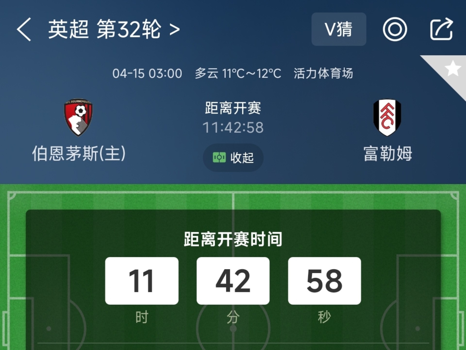 富勒姆客场战平伯恩茅斯，惜败反复的简单介绍